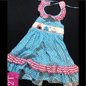 Beautiful Smocked Frozen Ruffle 👗💖